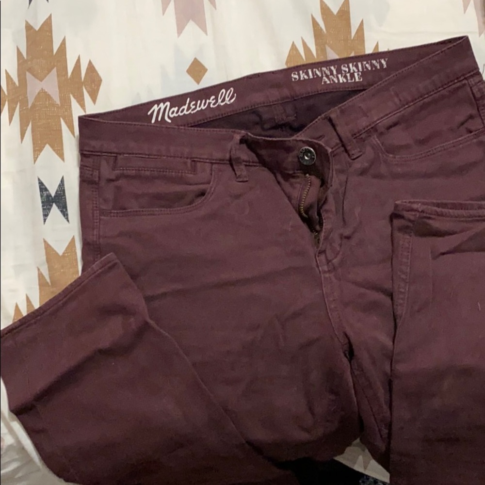 Madewell Skinny Skinny ankle jeans 29